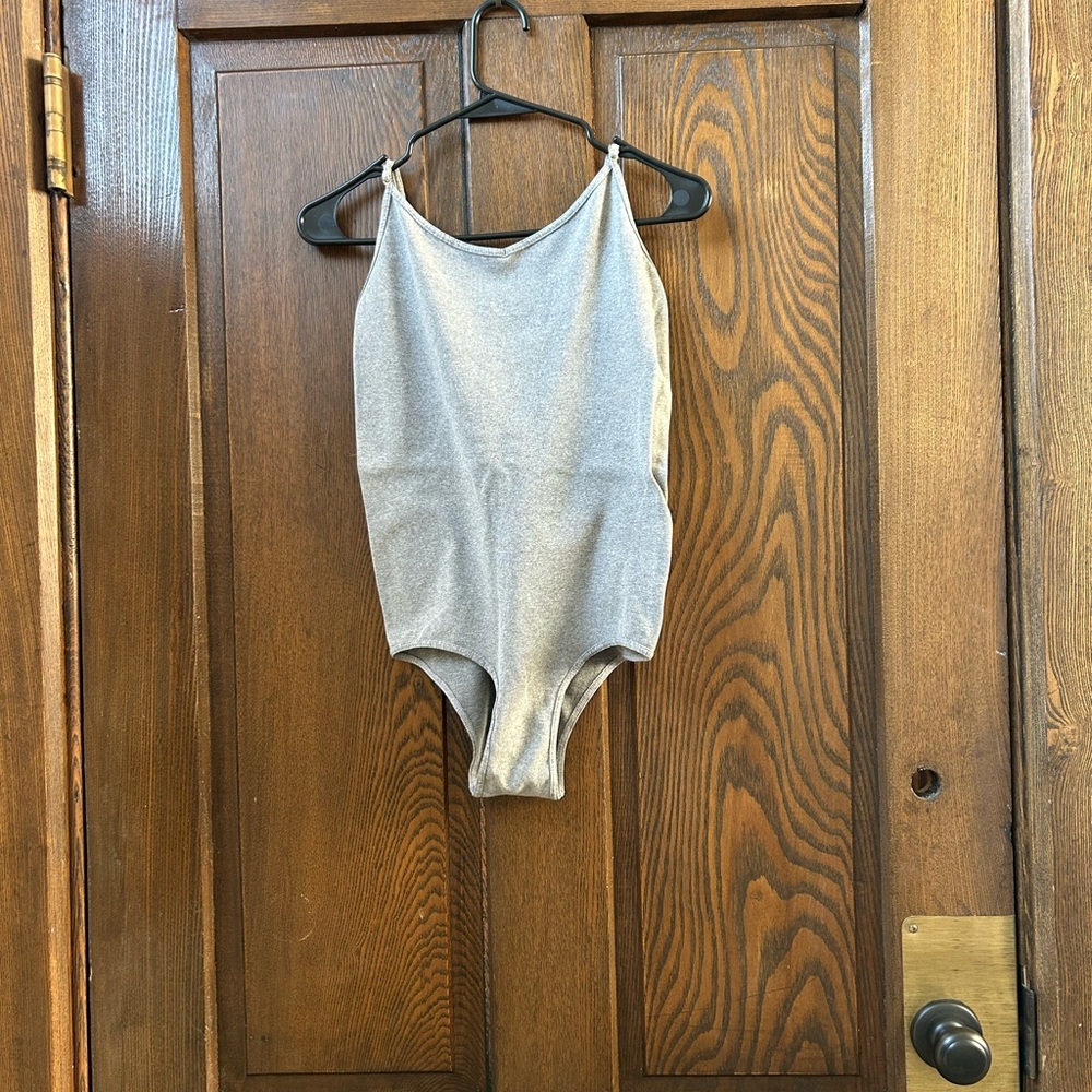 Free people gray one piece